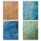 Тетрадь 96л., А5, клетка на гребне BG "Оттенки бумаги" , матовая ламинация