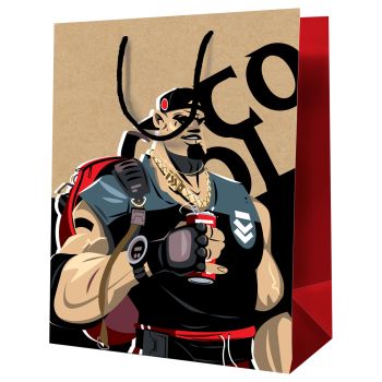 Пакет подарочный 18*23*10см MESHU 