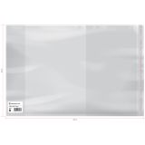 Обложка 250*380 для учебников старших классов, ПП 90мкм, универсальная с клеевым краем, Greenwich Line, ШК