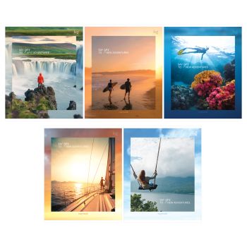 Тетрадь 96л., А5, клетка BG 