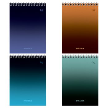 Блокнот А5 40л. на гребне BG 