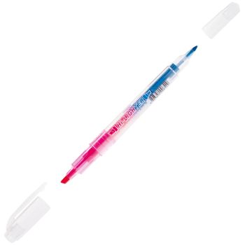 Текстовыделитель двухсторонний Crown 