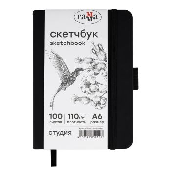 Скетчбук 100л., А6 Гамма 