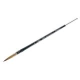 Кисть художественная синтетика Гамма "Модерн", круглая №6, французское крепление, короткая ручка