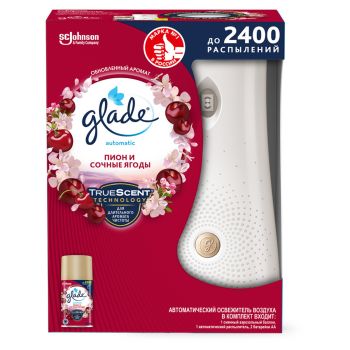 Комплект освежитель воздуха автоматич. и смен. блок Glade 