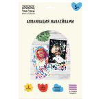 Аппликация наклейками ТРИ СОВЫ "Аниме", А4, 2 основы, картонный конверт