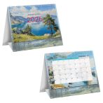 Календарь-домик настольный, твердая подложка, 190*175 мм BG "Природа", на гребне, 2026г.