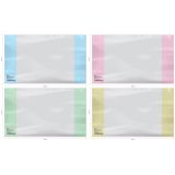 Обложка 210*350 для дневников и тетрадей, ArtSpace, ПВХ 120мкм, цветные клапаны, ШК