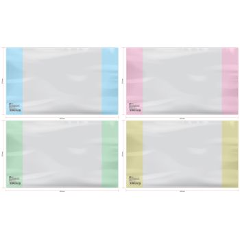 Обложка 210*350 для дневников и тетрадей, ArtSpace, ПВХ 120мкм, цветные клапаны, ШК